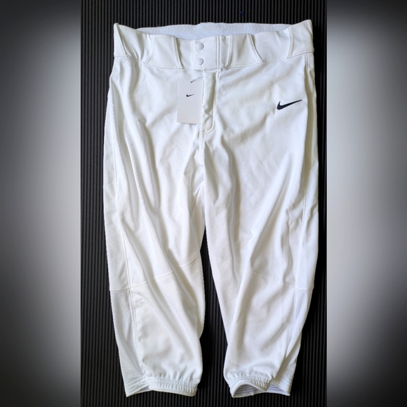 Nike Baseball Pants Men's Size XL Team Vapor Select White BQ5400-100 NEW - Picture 1 of 9
